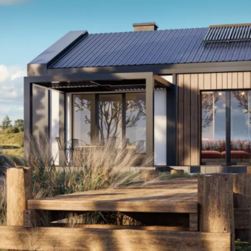 Dom do 35 m² na weekendy  – jak urządzić minimalistyczną przestrzeń?